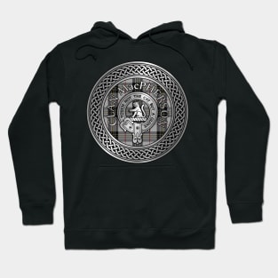 Clan MacPherson Crest & Tartan Knot Hoodie